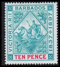 Barbados 1897-1898