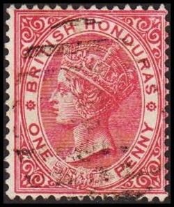 British Honduras 1882-1887