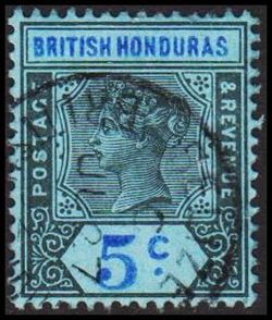 British Honduras 1899-1901