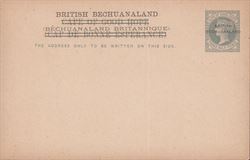 Bechuanaland 1890