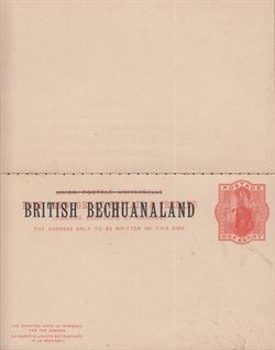 Bechuanaland 1899