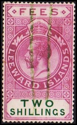 Leeward Inseln 1913