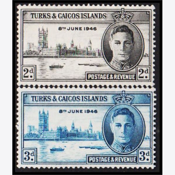Turks & Caicos Islands 1946