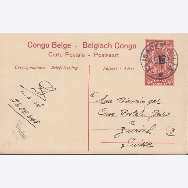 Belgian Congo 1924