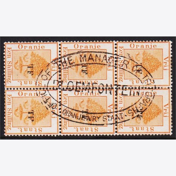 Orange Free State 1898