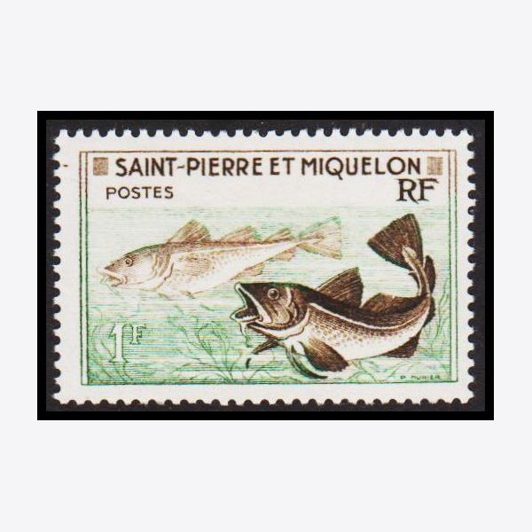 SAINT-PIERRE-MIQUELON 1957