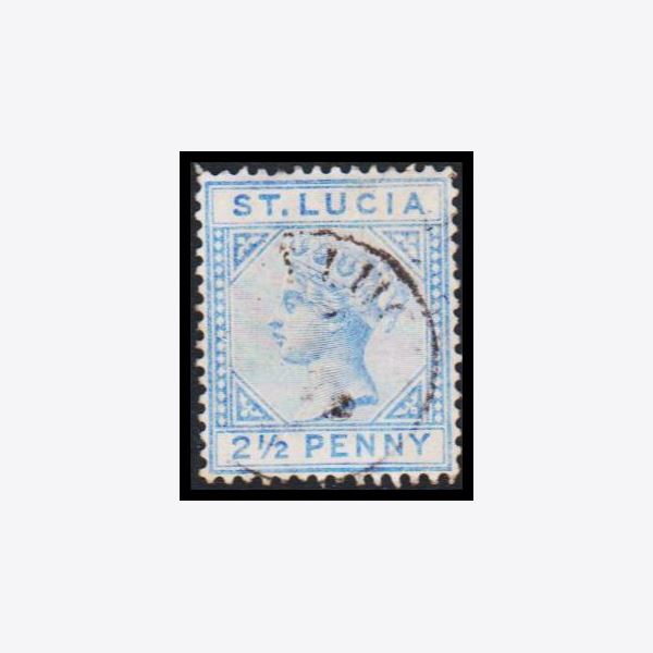 St. Lucia 1883-1887