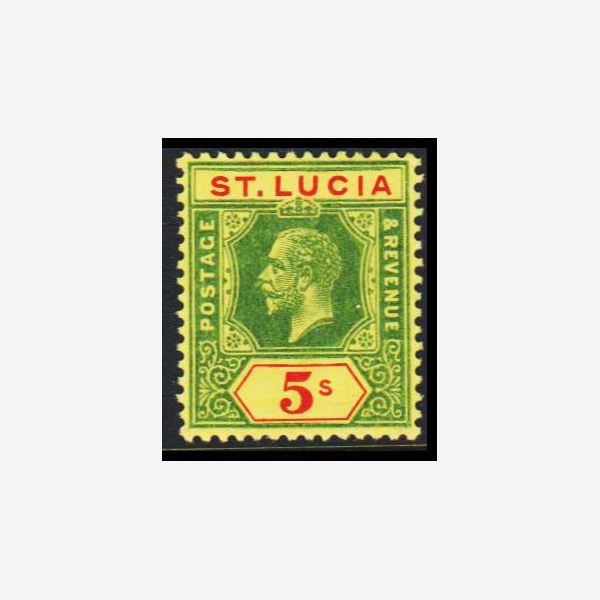 St. Lucia 1912-1918