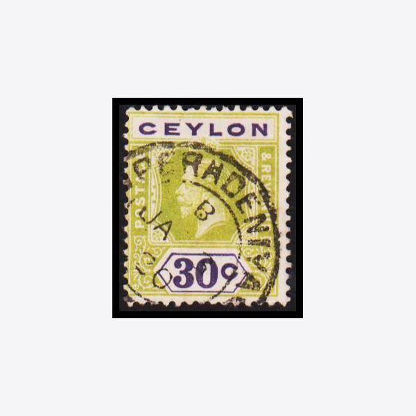 Ceylon 1911-1925