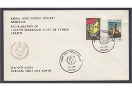 TURKISH FEDERATED STATE OF CYPRUS 1975