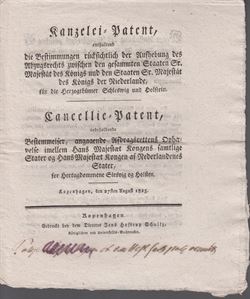 Danmark 1825