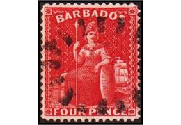 Barbados 1875-1878