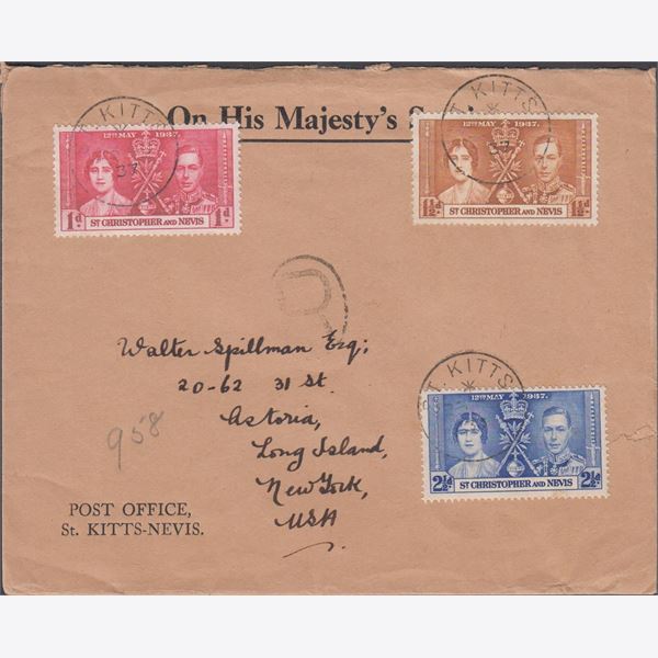 St. Kitts 1937