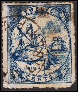 Liberia 1864