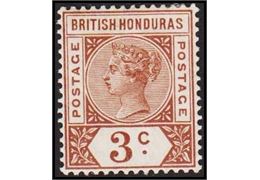 British Honduras 1891-1895