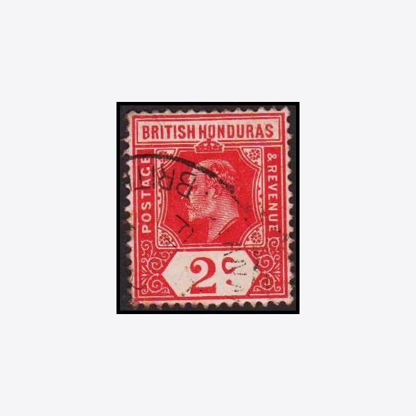 British Honduras 1905-1909
