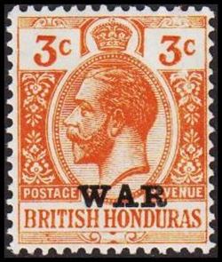 British Honduras 1917