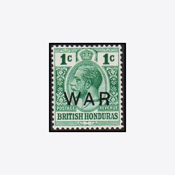 British Honduras 1918