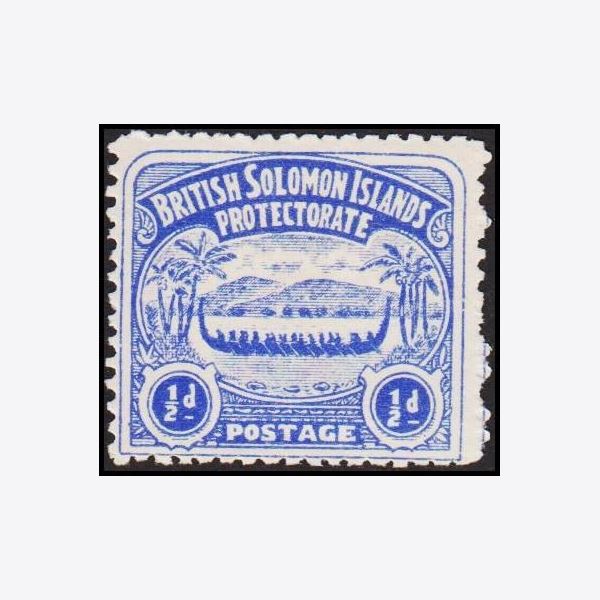 BRITISH SOLOMON ISLANDS 1907