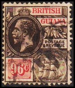 British Guiana 1913-1917