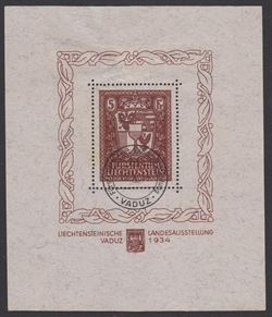 Liechtenstein 1934
