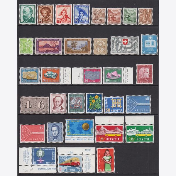 Switzerland 1900-1962
