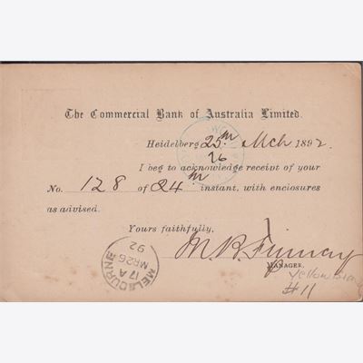 Australia 1892