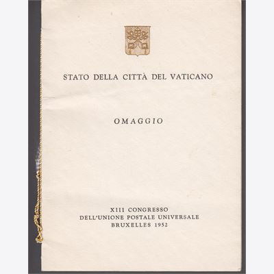 Vatican - Papal State 1951-1952