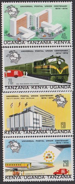 Kenya, Tanganika & Uganda 1974