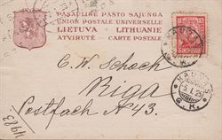 Lithauen 1925