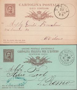 Italien 1885-1889