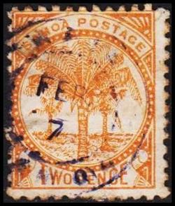 Western Samoa 1886