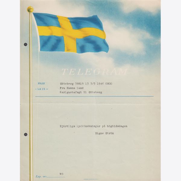 Sweden 1946