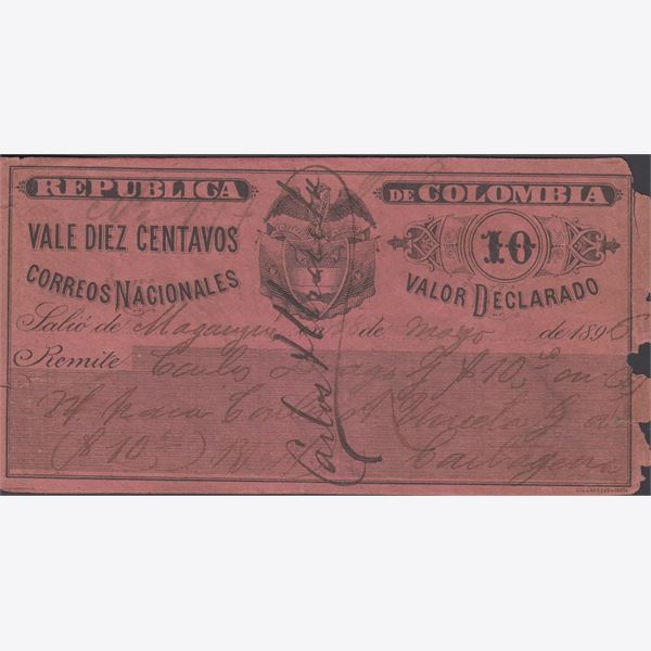 Kolumbien 1896