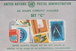 FN - UNITED NATIONS - UNO 1955-1962