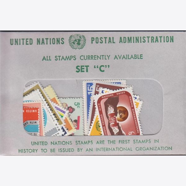 FN - UNITED NATIONS - UNO 1955-1962