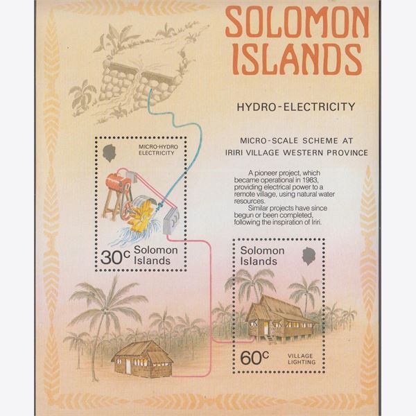 BRITISH SOLOMON ISLANDS 1986