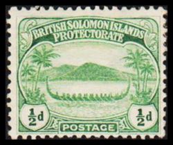 BRITISH SOLOMON ISLANDS 1908-1911