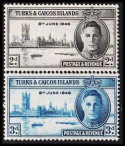 Turks & Caicos Islands 1946