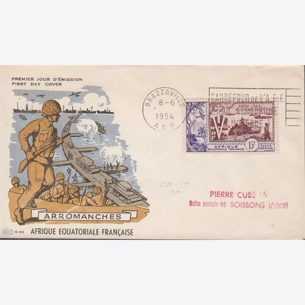 Französische Kolonien 1954