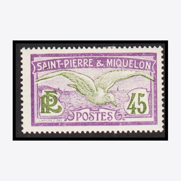 SAINT-PIERRE-MIQUELON 1909-1917