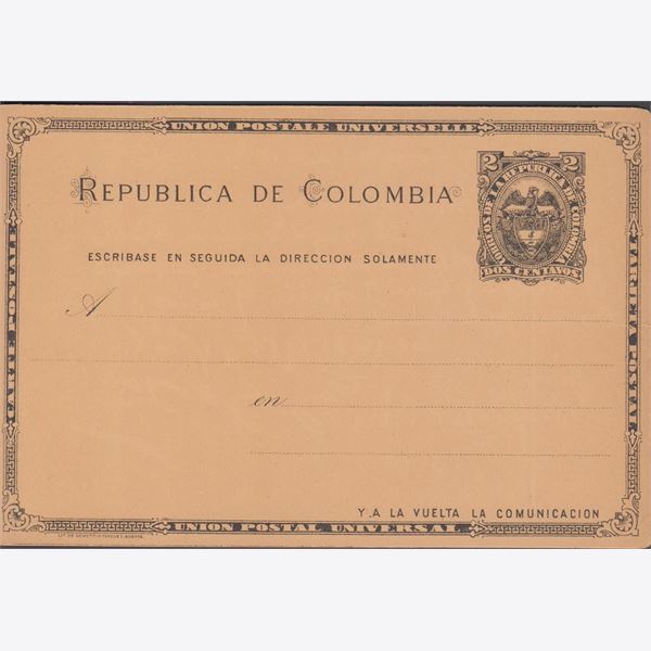 Colombia 1890