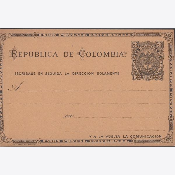 Colombia 1890