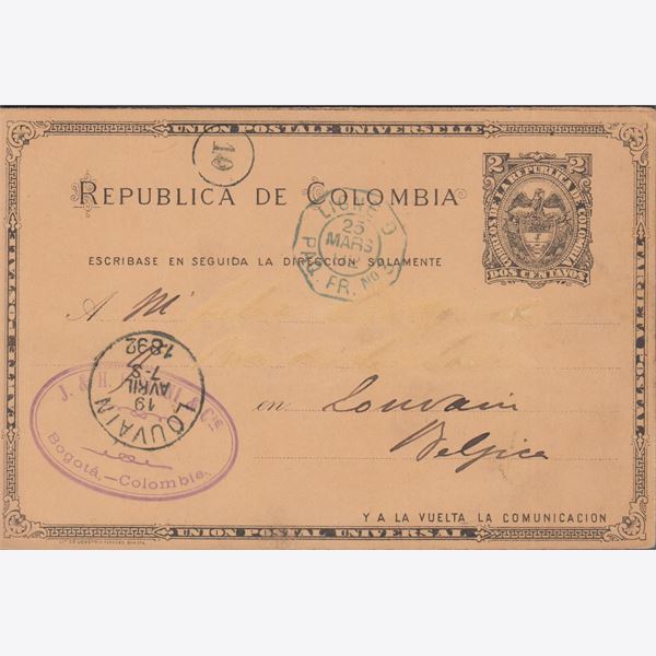 Colombia 1892