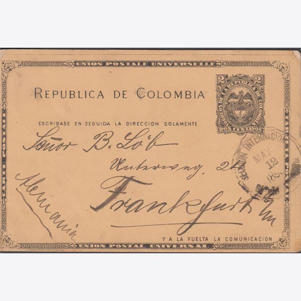 Colombia 1898