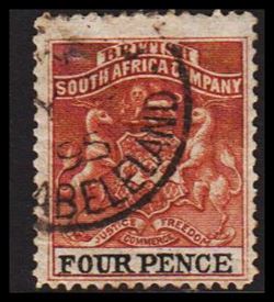 British South Africa 1892