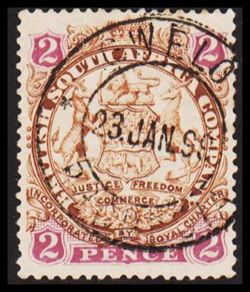British South Africa 1896