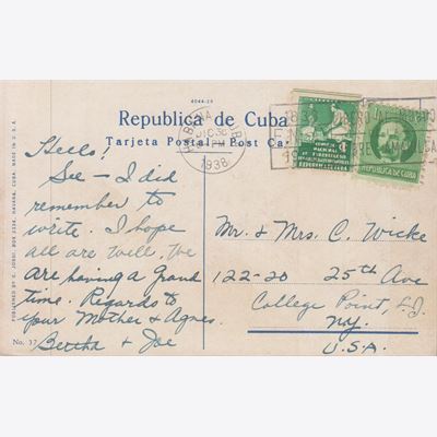 Cuba 1938