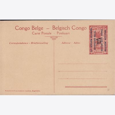 Belgisk Congo 1914