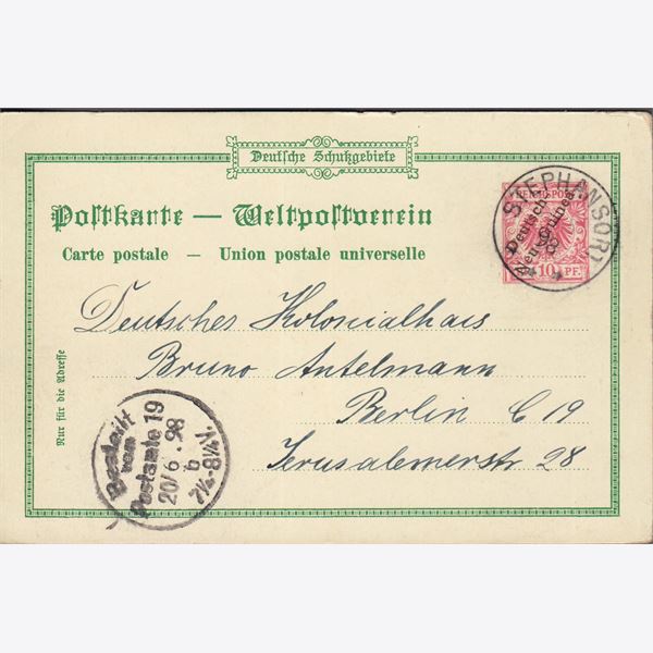 Deutsche Kolonien 1898